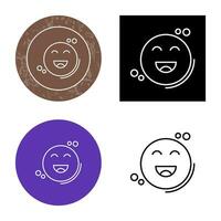 Happiness Vector Icon