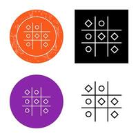 Tic Tac Toe Vector Icon