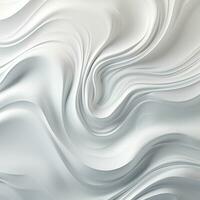 Abstract white paper wave curve lines design, luxury texture with smooth and clean subtle background, AI Generative photo