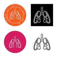 Lungs Vector Icon