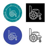 Wheelchair Vector Icon