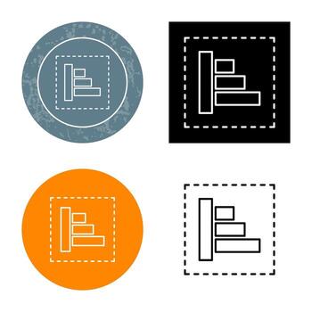 Object Alignment Vector Icon