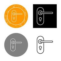 Door Lock Vector Icon