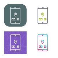 Unique Mobile Applications Vector Icon