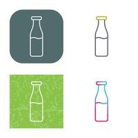 Milk Bottle Vector Icon