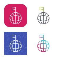 Unique Global Signals Vector Icon