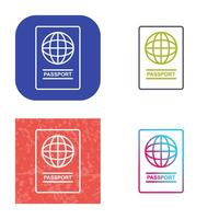 Passport Vector Icon