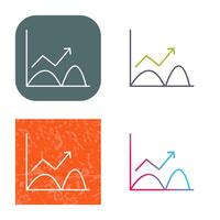 Trend in Graph Vector Icon