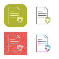 Private Document Vector Icon