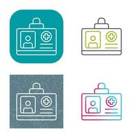 Id Card Vector Icon