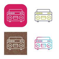 Casette Player Vector Icon