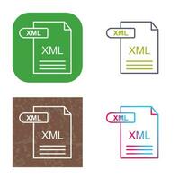 XML Vector Icon