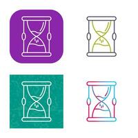 icono de vector de reloj de arena