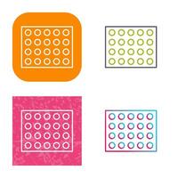 Colored Palette Vector Icon