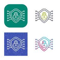 Cyber Security Vector Icon