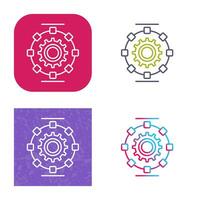 Automated Process Vector Icon