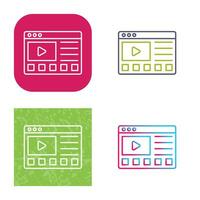 Online Tutorials Vector Icon