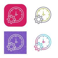 Time Setting Vector Icon