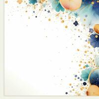 Luxury Frame Premium Party invitation card design, copy space for text, word, AI Generative photo