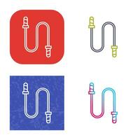 Jumping Rope Vector Icon