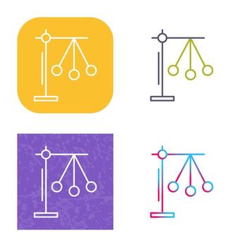 icono de vector de péndulo