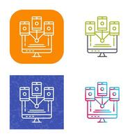 Computer Networks Vector Icon