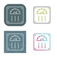 Weight Scale Vector Icon