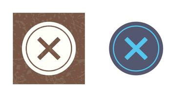 Do Not Cross Vector Icon