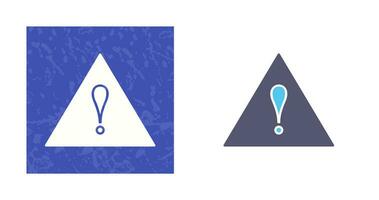 Unique Alert Vector Icon