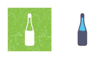 Champagne Bottle Vector Icon