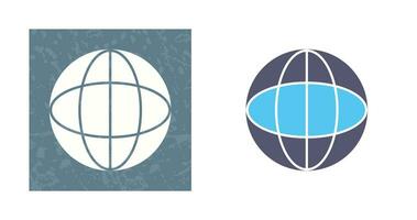 Unique Globe Vector Icon