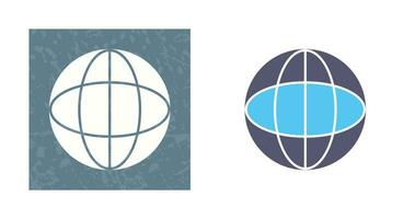 Unique Globe Vector Icon