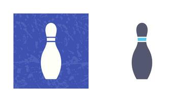 Unique Bowling Pin Vector Icon