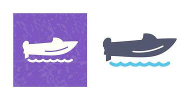 Speed Boat Vector Icon