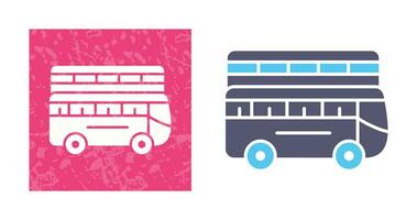 Double Bus Vector Icon