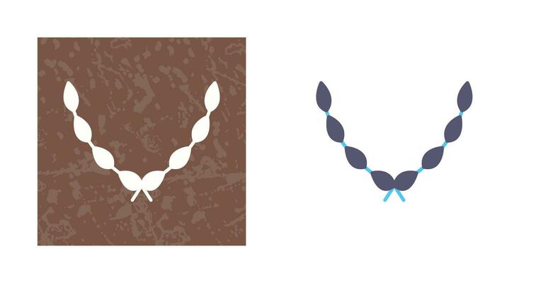 Leaves Wreath Vector Icon