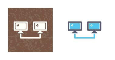 Connected Systems Vector Icon