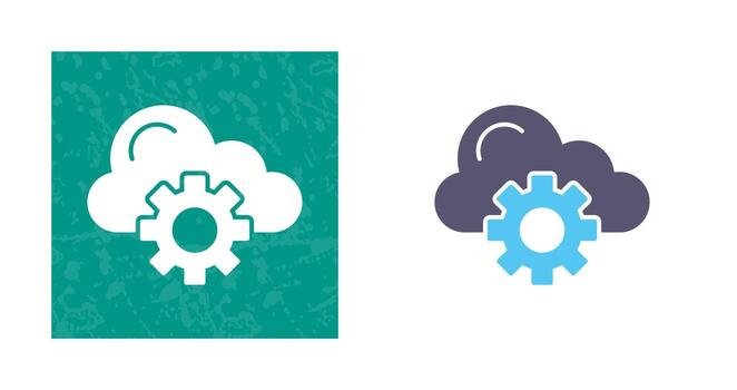 Cloud Computing Vector Icon