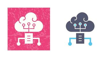 Cloud Computing Vector Icon