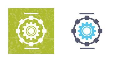 Automated Process Vector Icon