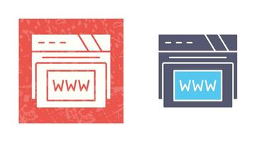 Www Vector Icon