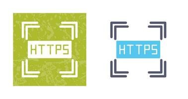 icono de vector de https