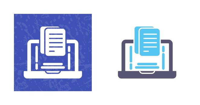 icono de vector de documento