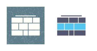 Brick wall Vector Icon