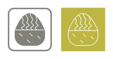 Cream Muffin Vector Icon