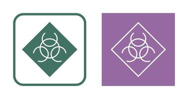 Biological Hazard Vector Icon