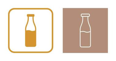 Milk Bottle Vector Icon