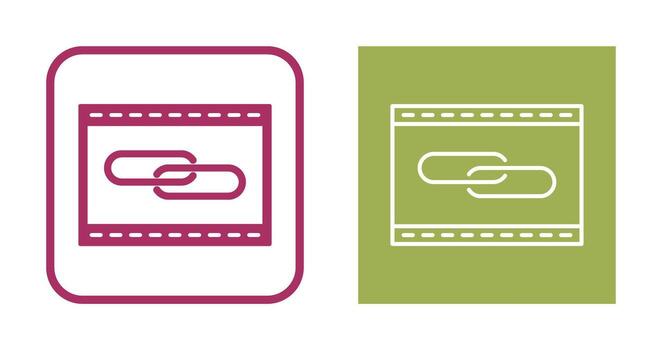 Unique Link Optimization Vector Icon