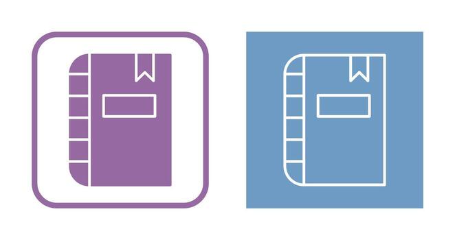 Diary Vector Icon