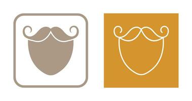 Beard and Moustache Vector Icon